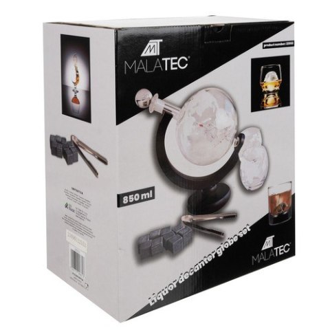 Karafka- globus- zestaw do whisky Malatec 22553 Malatec Karafka- globus- zestaw do whisky Malatec 22553 Malatec