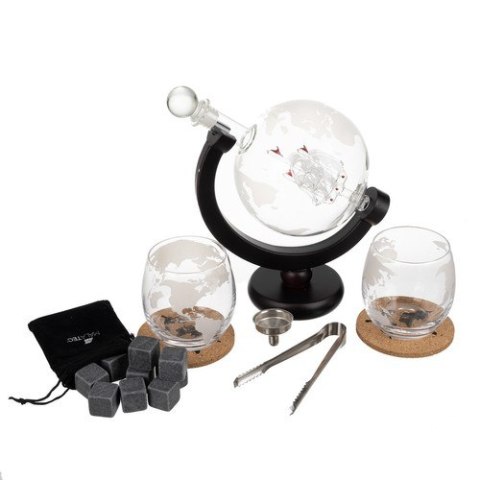Karafka- globus- zestaw do whisky Malatec 22553 Malatec Karafka- globus- zestaw do whisky Malatec 22553 Malatec