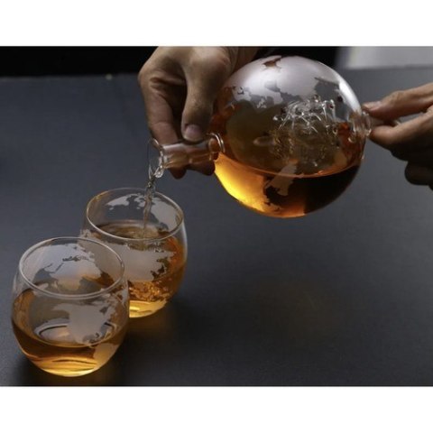 Karafka- globus- zestaw do whisky Malatec 22553 Malatec Karafka- globus- zestaw do whisky Malatec 22553 Malatec