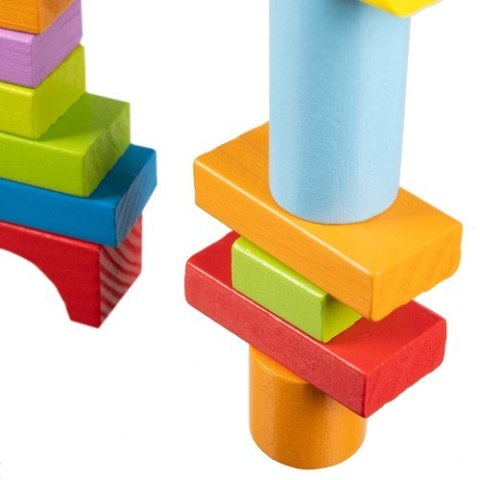 Klocki drewniane- 100szt. Kruzzel 22666 Kruzzel Klocki drewniane- 100szt. Kruzzel 22666 Kruzzel