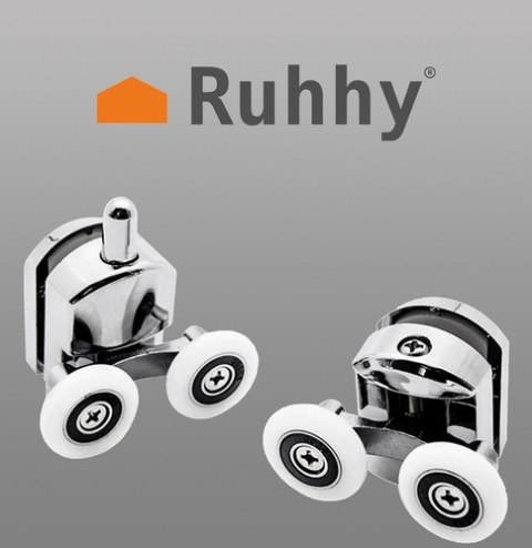 Kółka do kabiny prysznicowej - 8szt. Ruhhy 22900 Ruhhy Kółka do kabiny prysznicowej - 8szt. Ruhhy 22900 Ruhhy