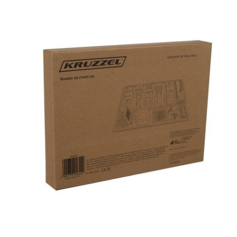 Lodziarnia drewniana Kruzzel 22494 Kruzzel