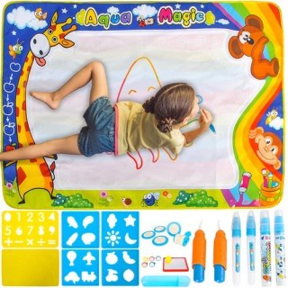 Mata wodna do rysowania XXL100x80 cm zestaw 22443 Kruzzel