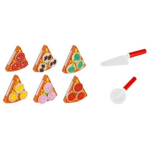 Pizza drewniana - zestaw 22471 Kruzzel Pizza drewniana - zestaw 22471 Kruzzel