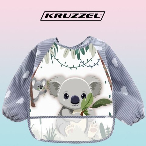 Śliniak/ fartuszek z rękawami Kruzzel 22255 Kruzzel Śliniak/ fartuszek z rękawami Kruzzel 22255 Kruzzel