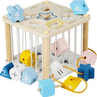 Sorter- kostka sensoryczna drewniana 22885 Kruzzel