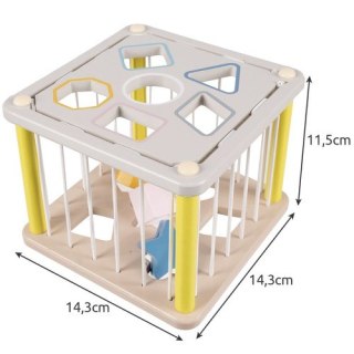 Sorter- kostka sensoryczna drewniana 22885 Kruzzel