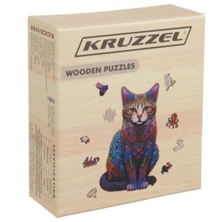 Układanka drewniana- puzzle Kruzzel 22878 Kruzzel
