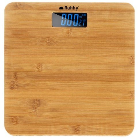 Waga łazienkowa LCD- drewniana Ruhhy 22522 Ruhhy