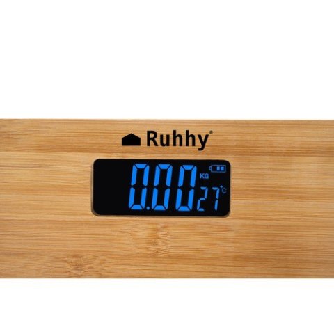 Waga łazienkowa LCD- drewniana Ruhhy 22522 Ruhhy