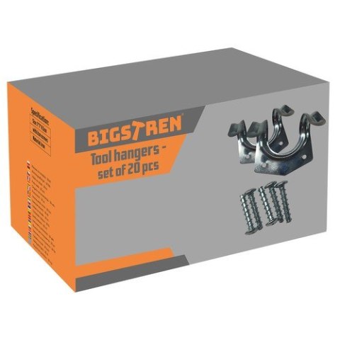 Wieszak na narzędzia- 20szt. Bigstren 22486 Bigstren Wieszak na narzędzia- 20szt. Bigstren 22486 Bigstren