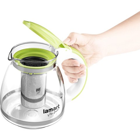 Dzbanek z zaparzaczem LT7028 zielony 1,5L Dzbanek z zaparzaczem LT7028 zielony 1,5L