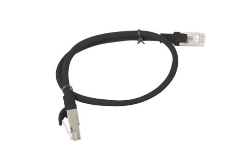 Patchcord KAT.6 0.5m Fluke Passed Czarny Patchcord KAT.6 0.5m Fluke Passed Czarny