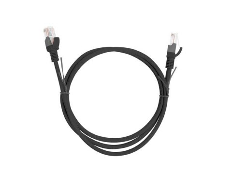 Patchcord kat.5e 1.0M UTP czarny Patchcord kat.5e 1.0M UTP czarny