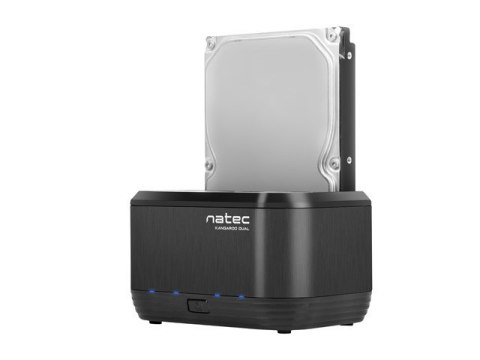 Stacja dokująca HDDKangaroo Dual SATA 2.5''+3.5'' USB 3.0 + zasilacz Stacja dokująca HDDKangaroo Dual SATA 2.5''+3.5'' USB 3.0 + zasilacz