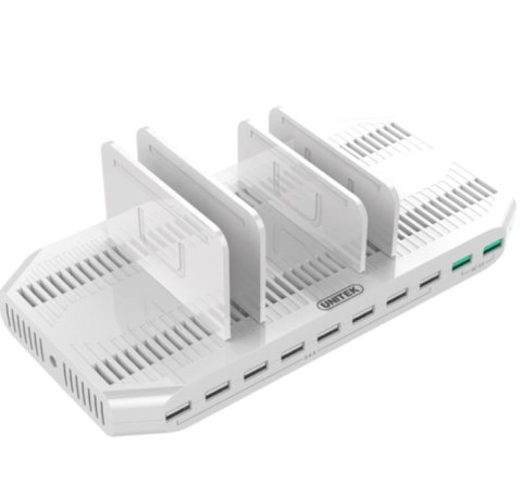 Stacja ładująca 10xUSB; 96W; 2xQC3.0; Y-2190A Stacja ładująca 10xUSB; 96W; 2xQC3.0; Y-2190A