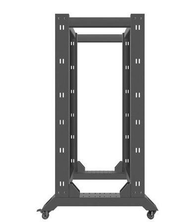 Stojak Open Rack 27U 600x800mm czarny Stojak Open Rack 27U 600x800mm czarny