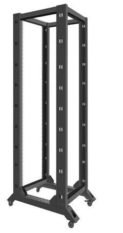 Stojak Open Rack 42U 600x800mm czarny Stojak Open Rack 42U 600x800mm czarny