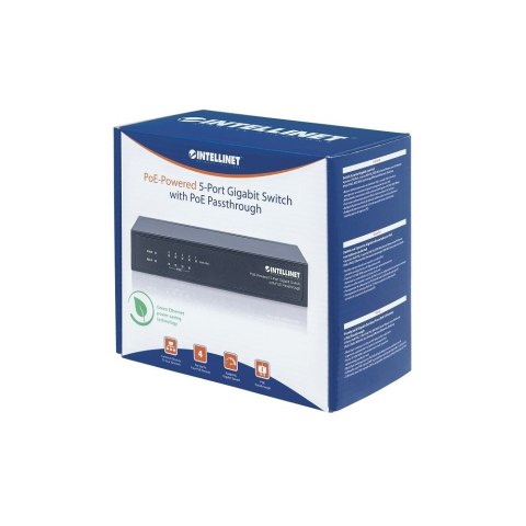 Switch Gigabit 5x10/100/1000 RJ45 PoE+ 1XPD 4xPSE 68W Switch Gigabit 5x10/100/1000 RJ45 PoE+ 1XPD 4xPSE 68W