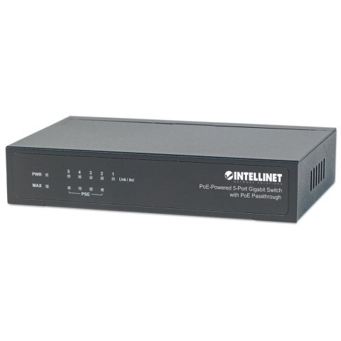 Switch Gigabit 5x10/100/1000 RJ45 PoE+ 1XPD 4xPSE 68W Switch Gigabit 5x10/100/1000 RJ45 PoE+ 1XPD 4xPSE 68W
