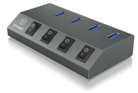 IB-HUB1405C 4 portowy Hub USB 3.0 IB-HUB1405C 4 portowy Hub USB 3.0