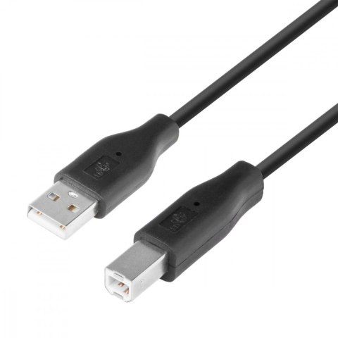 Kabel USB AM-BM 1.8 czarny Kabel USB AM-BM 1.8 czarny