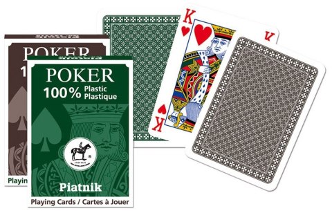Karty pojedyncze talie plastikowe Poker Karty pojedyncze talie plastikowe Poker