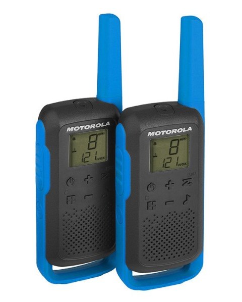 Krótkofalówki T62 PMR 446 niebieskie Krótkofalówki T62 PMR 446 niebieskie