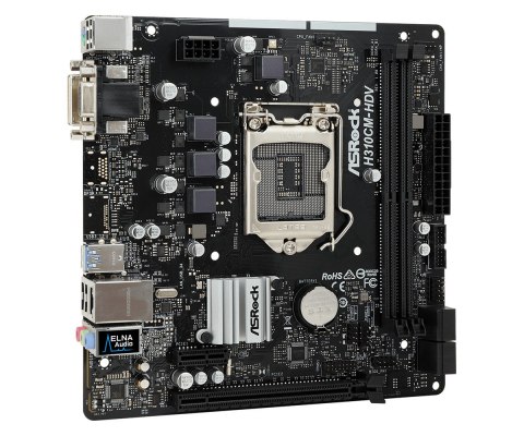 Płyta główna H310CM-DVS s1151 2DDR4 DVI/DSUB/USB3.1 uATX Płyta główna H310CM-DVS s1151 2DDR4 DVI/DSUB/USB3.1 uATX