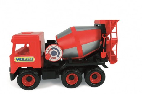 Betoniarka czerwona 38 cm Middle Truck w kartonie Betoniarka czerwona 38 cm Middle Truck w kartonie