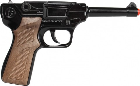 Metalowy pistolet policyjny Metalowy pistolet policyjny