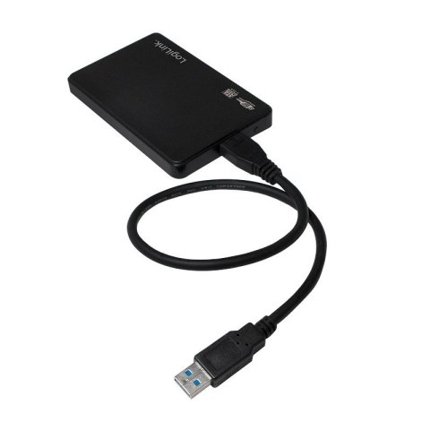Obudowa zewnętrzna HDD 2.5 SATA USB3.0 czarna Obudowa zewnętrzna HDD 2.5 SATA USB3.0 czarna
