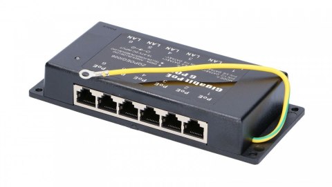 PoE Injector 6 portów Gigabit PoE Injector 6 portów Gigabit