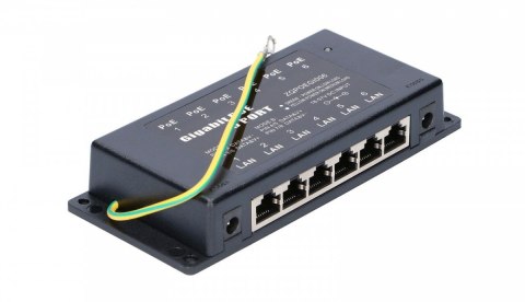 PoE Injector 6 portów Gigabit PoE Injector 6 portów Gigabit