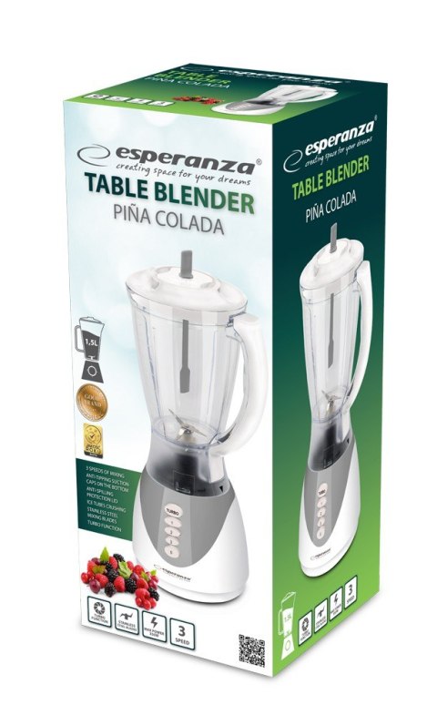 Blender kielichowy PINA COLADA szary Blender kielichowy PINA COLADA szary