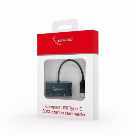 Czytnik kart na USB-C SDXC/combo/czarny Czytnik kart na USB-C SDXC/combo/czarny