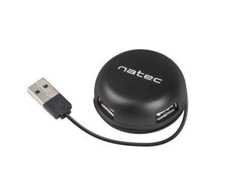 Hub USB 4 porty Bumblebee USB 2.0 czarny Hub USB 4 porty Bumblebee USB 2.0 czarny