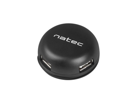 Hub USB 4 porty Bumblebee USB 2.0 czarny Hub USB 4 porty Bumblebee USB 2.0 czarny