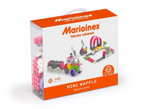 Klocki waffle mini 140 sztuk dziewczynka Klocki waffle mini 140 sztuk dziewczynka