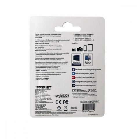 Karta microSDXC 64GB V30 Karta microSDXC 64GB V30