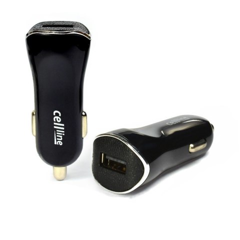 Ładowarka samochodowa 1xUSB 1A czarna Ładowarka samochodowa 1xUSB 1A czarna
