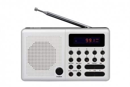 Radio Pliszka USB, FM białe Radio Pliszka USB, FM białe