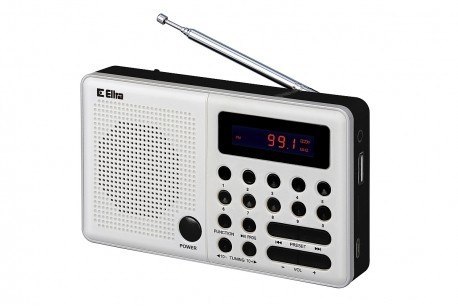 Radio Pliszka USB, FM białe Radio Pliszka USB, FM białe