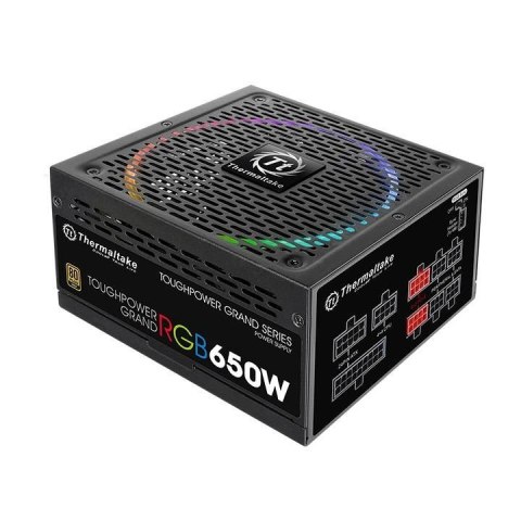 Zasilacz Toughpower Grand RGB Sync 650W Mod.(80+ Gold, 4xPEG, 140mm) Zasilacz Toughpower Grand RGB Sync 650W Mod.(80+ Gold, 4xPEG, 140mm)