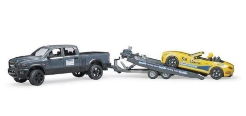 Auto Dodge RAM 2500 Power Wagon z lawetą Auto Dodge RAM 2500 Power Wagon z lawetą