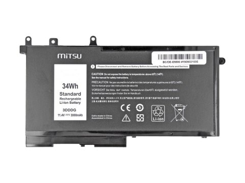 Bateria do Dell Latitude E5280, E5580 3000 mAh (34 Wh) 11.4 Volt Bateria do Dell Latitude E5280, E5580 3000 mAh (34 Wh) 11.4 Volt