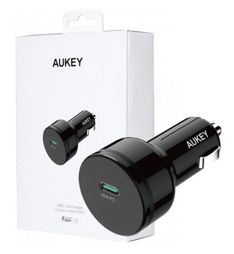 CC-Y13 ultraszybka ładowarka samochodowa 1xUSB-C Power Delivery 45W 3A CC-Y13 ultraszybka ładowarka samochodowa 1xUSB-C Power Delivery 45W 3A