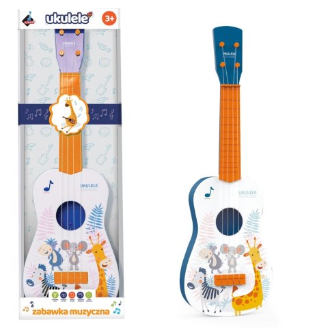 Gitara ukulele pomarańczowa Gitara ukulele pomarańczowa