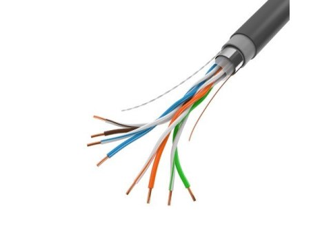 Kabel FTP Kat.5E CU 305 m drut outdoor Kabel FTP Kat.5E CU 305 m drut outdoor