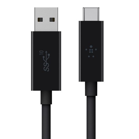 Kabel USB-C do USB A 3.1 1m czarny Kabel USB-C do USB A 3.1 1m czarny